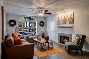 Gas fireplace